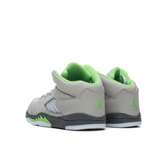 5 Retro (TD) 'Green Bean' - Silver/Flint Grey