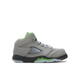 5 Retro (TD) 'Green Bean' - Silver/Flint Grey