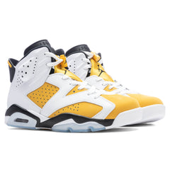 6 Retro - White/Yellow Ochre/Black