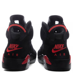 6 Retro 'Infrared Salesman' - Black/Light Crimson