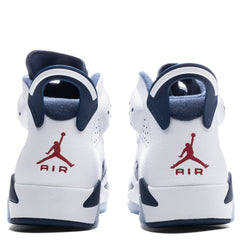 6 Retro 'Olympic' - White/Varsity Red/Midnight Navy