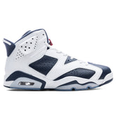 6 Retro 'Olympic' - White/Varsity Red/Midnight Navy