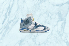 6 Retro (GS) - White/Dutch Blue/Citron Tint