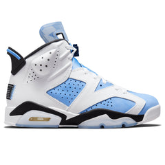 6 Retro "UNC" - University Blue/White/Black/College Navy