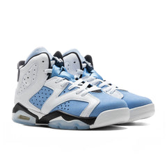 6 Retro "UNC" (GS) - University Blue/White/Black/College Navy