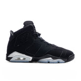 6 Retro (GS) - Black/Metallic Silver/Black