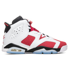 6 Retro (GS) - White/Carmine