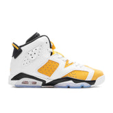 6 Retro (GS) - White/Yellow Ochre/Black