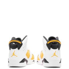 6 Retro (PS) - White/Yellow Ochre/Black