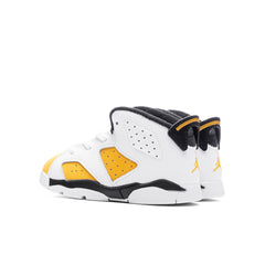 6 Retro (TD) - White/Yellow Ochre/Black