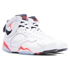 7 Retro White Infrared - White/Crimson/Black