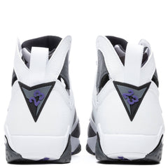 7 Retro "Flint" - White/Varsity Purple