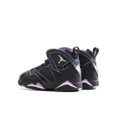 7 Retro (TD) - Black/Barely Grape/Rush Fuchsia