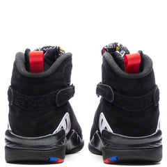 8 Retro Playoffs - Black/True Red