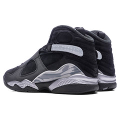 8 Retro 'Winterized' - Black/Gunsmoke/Metallic Silver