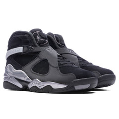 8 Retro 'Winterized' - Black/Gunsmoke/Metallic Silver