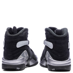 8 Retro 'Winterized' - Black/Gunsmoke/Metallic Silver