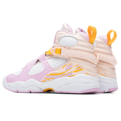 8 Retro (GS) - Orange Pearl/Light Arctic Pink