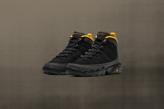 9 Retro (GS) "University Gold" - Black/Dark Charcoal