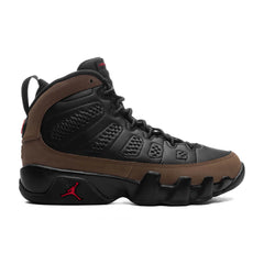 9 Retro (GS) - Black/True Red/Light Olive