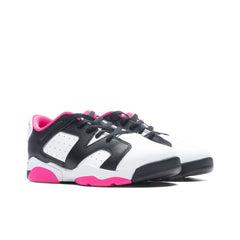VI Retro Low (PS) - Black/Fierce Pink/White