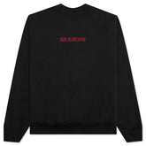 Women's Crew Sweatshirt - Black/Gym Red