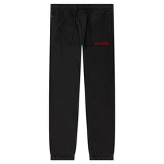 Women's Wordmark Sweatpants - Black/Gym Red