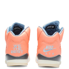 DJ Khaled x 5 Retro SP (GS) - Crimson Bliss/Leche Blue/Sail