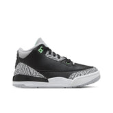 3 Retro 'Green Glow' (PS) - Black/Green Glow/Wolf Grey