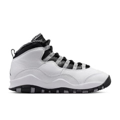 10 Retro 'Steel' (GS) - White/Black/Light Steel Grey/Dark Powder Blue
