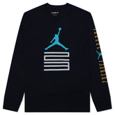 Brooklyn AJ11 Graphic L/S Tee - Black