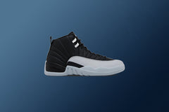 12 Retro Barons - Black/Wolf Grey/White