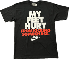 Kicking So Much Ass Tee Black