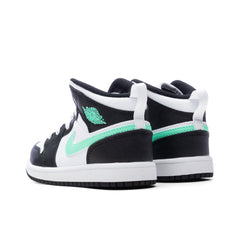 1 Mid (PS) - White/Green Glow/Black