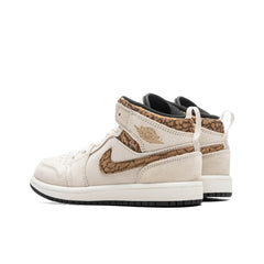 1 Mid SE (PS) - Light Orewood Brown/Metallic Gold/White