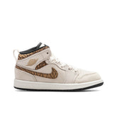 1 Mid SE (PS) - Light Orewood Brown/Metallic Gold/White
