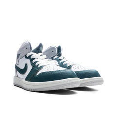 1 Mid SE (PS) - White/Oxidized Green/Sail/Neutral Grey