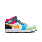 1 Mid SE (PS) - White/Taxi/Dark Shadow/Hyper Pink