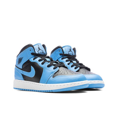 1 Mid (GS) - University Blue/Black/White