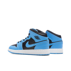 1 Mid (GS) - University Blue/Black/White