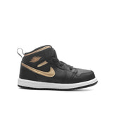 1 Mid (TD) - Black/Metallic Gold/White