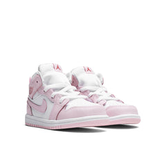 1 Mid (TD) - Pink Foam/White/Fire Red