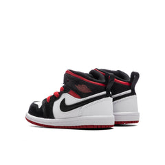 1 Mid (TD) - White/Gym Red/Black