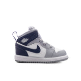 1 Mid (TD) - White/Midnight Navy/Wolf Grey