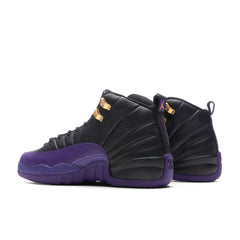 12 Retro (GS) - Black/Field Purple/Metallic Gold