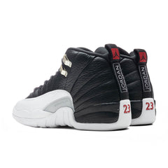12 Retro (GS) "Playoff" - Black/Varsity Red/White