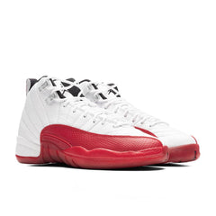 12 Retro (GS) 'Cherry' - White/Black/Varsity Red