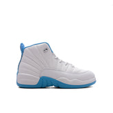 12 Retro 'Melo' (PS) - White/University Blue/Metallic Silver