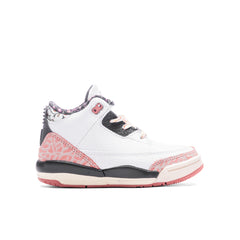3 Retro (TD) 'Vintage Floral' - White/Anthracite/Red Stardust