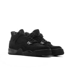 4 Retro 'Black Cat' (PS) - Black/Light Graphite